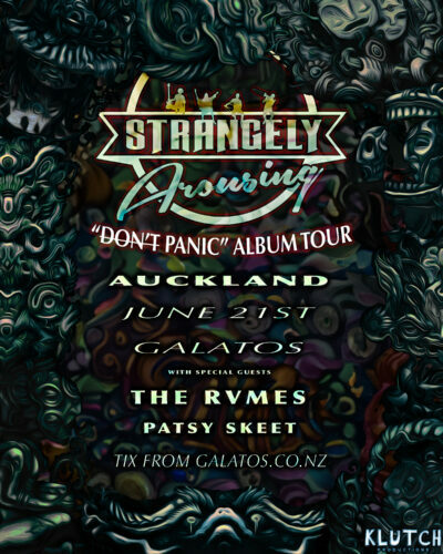 Strangely Arousing - "Don't Panic" Album Tour