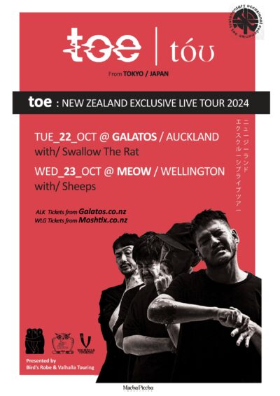 Toe - Aotearoa Tour 2024