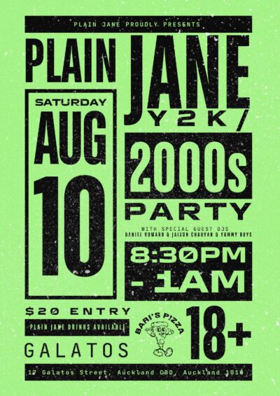 Plain Jane Y2K/2000's Party