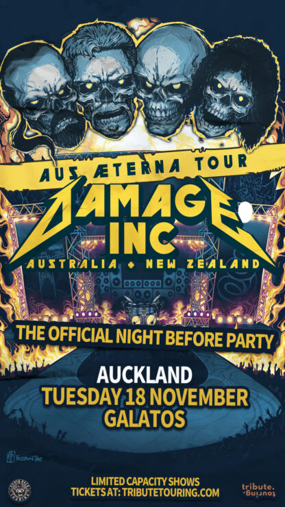 Damage Inc - Metallica Tribute - The Official night before Party