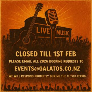 CLOSED TILL 1ST FEBRUARY 2026