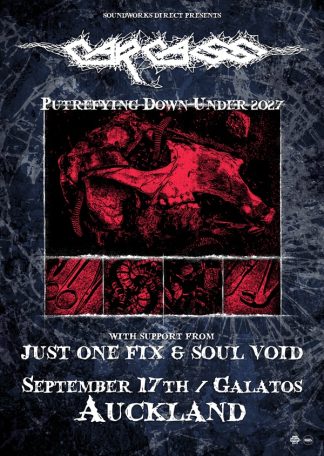 CARCASS 'Putrefying down Under'