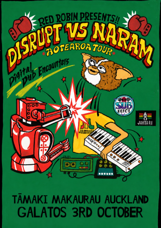 Disrupt V Naram Aotearoa Tour