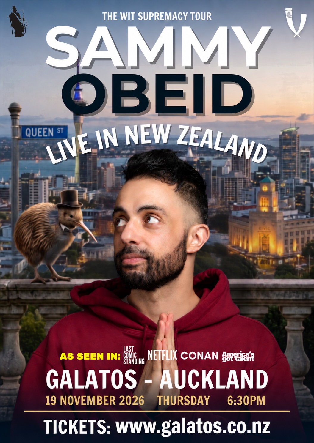 Sammy Obeid – Live in NZ